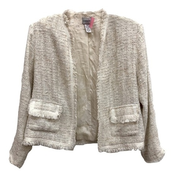 Chico's Tweed Style Blazer - Picture 1 of 4